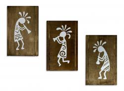 Kokopelli 3'lü Uzun Tablo , Seri 2 HK0905