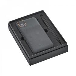 10000mAh Powerbank ve Touchpen Kalem 1113 - Siyah