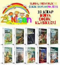 Modern Çocuk Klasikleri Seti - 10 Kitap