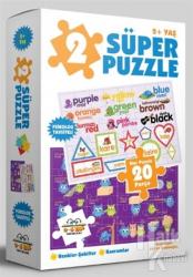 2 Süper Puzzle - Renkler ve Şekiller 2+ Yaş