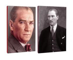 Okula Hazırlık 2li Atatürk- Çizgili Okul Defteri Seti 64 Sayfa 13,5x19,5cm -5 