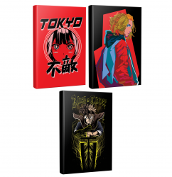 3 Defter Black Clover - Tokyo Revengers - Fearless