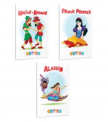 3'lü 64 Sayfa 13,5x19,5 Okul Defteri Seti 6