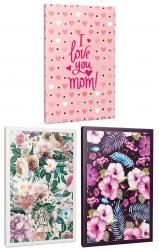 3'lü Okul Defteri Seti -Saklı Bahçe-Nostalji-I Love You Mom