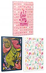3'lü Okul Defteri Seti -Yaz Bahçesi-Cümbüş-Love You Mom