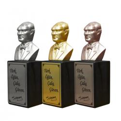 Atatürk Büstü Seti - 3 Adet