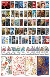 78 Dünya Klasiği ve Çiçekli Planlama Defteri Seti -1