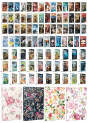 86 Dünya Klasiği ve Çiçekli Planlama Defteri Seti -2