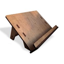 Ahşap Kitap Okuma ve Tablet Standı Model 1 HK0562