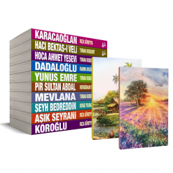 Anadolu Büyükleri 10 Kitap ve İkili Manzara Defter