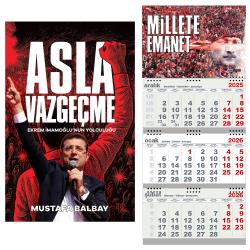 Asla Vazgeçme ve Gemici Duvar Takvimi ME