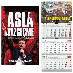 Asla Vazgeçme ve Gemici Duvar Takvimi-YHBYH