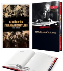 Atatürkün İslama Hizmetleri - Turan Bozkurt ve 2026 Atatürk Ciltli Ajanda