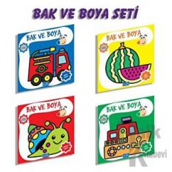 Bak Ve Boya Seti 4 Kitap - Artenino Seti