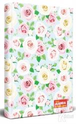 Beyaz Gül - Süresiz Ajanda ve Planlama Defteri