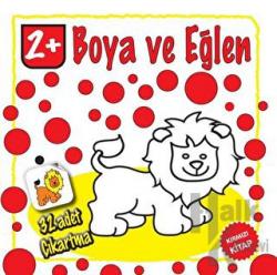 Boya ve Eğlen - Kırmızı Kitap - 32 Adet Çıkartma