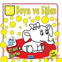Boya ve Eğlen - Sarı Kitap - 32 Adet Çıkartma