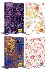 Çiçek Temalı 4 Defter - Set 1