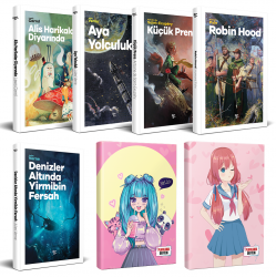 Çocuk Klasikleri 5 Kitap - Flying Kisses ve Catgirl Defter