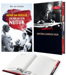 Çocuklar İçin Nutuk - Ali Güler ve 2026 Atatürk Ciltli Ajanda