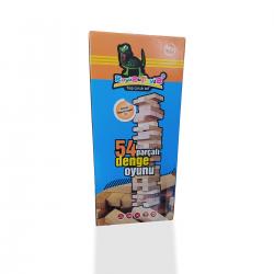 Ahşap Denge Oyunu Karton Kutulu