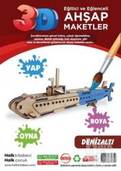 Denizaltı Ahşap Maket HK1037