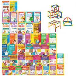 Dev Etkinlik Atölyesi Seti - 43 Kitap ve Sihirbaz Çubuklar