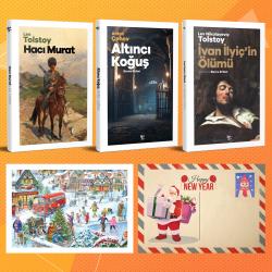 Dünya Klasikleri Üçlü Set - Hacı Murat - Altıncı Koğuş - İvan İlyiçin Ölümü ve Kartpostal