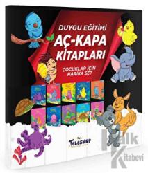 Duygu Eğitimi Kitapları - Aç Kapa Kitaplar Serisi (10 Kitap)