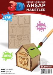 Ev Kumbara Ahşap Maket HK1015