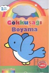 Gökkuşağı Boyama : Turuncu Kitap Çıkartmalarla Birlikte