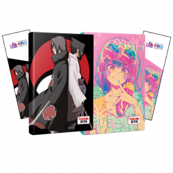 İkili Sasuke-Itachi-Icecream Defter ve Ayraç