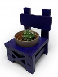 Lora Sandalye Parlament Mavisi Çiçeklik HK0214-0251