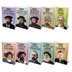 Dünyayı Keşfedenler Kitap Seti Bilinmeyen Dünya'ya Yolculuk