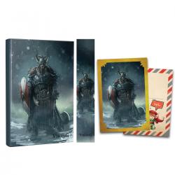 Kişiye Özel Kartpostallı Hediye Seti - 1 Viking 128 Sayfa Defter 1 Kartpostal 1 Ayraç