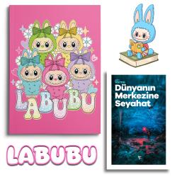 Labubu Family Defter ve Dünyanın Merkezine Seyahat Jules Verne