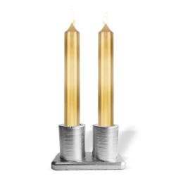 Letisya 2'li Beton Mumluk Gümüş HK1516-G