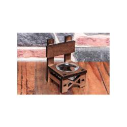 Lora Sandalye T-Lıght Cam Mumluk HK0220