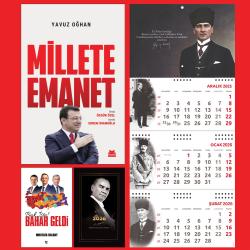 Millete Emanet ve Bak İşte bahar Geldi - Gazi Paşa Ajanda - Gazi Duvar Takvimi
