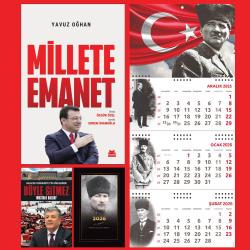 Millete Emanet ve Böyle Gitmez - Komutan Ajanda - Ayyıldız Duvar Takvimi
