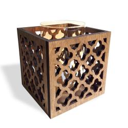 Ottoman Ahşap Kutu Mumluk HK0987