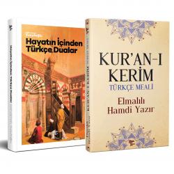 Ramazan'a Özel 2 Kitap Bir Arada Hayatın İçinden Türkçe Dualar - Kur'anı Kerim Türkçe Meali
