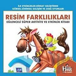 Resim Farklılıkları - Eğlenceli Süper Aktivite ve Etkinlik Kitabı