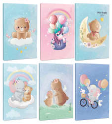 Rüyalar Alemi 6lı 64 Sayfa Çizgili Okul Defteri Seti -5