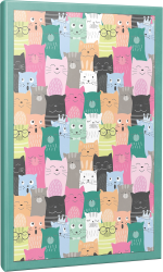 Sevimli Kulaklar 64 Sayfa Çizgili Okul Defteri