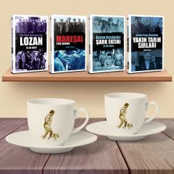 Silah Arkadaşları Hediye Seti - Yaldızlı Kocatepe Fincan