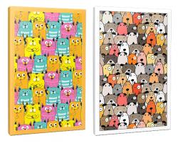 Sivri Kulaklar 2li 64 Sayfa Çizgili Okul Defteri Seti -9