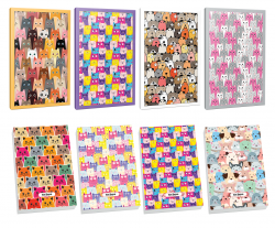 Sivri Kulaklar 4lü 64 Sayfa Çizgili Defter ve 4 Bloknot-11