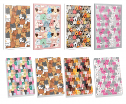 Sivri Kulaklar 4lü 64 Sayfa Çizgili Defter ve 4 Bloknot-6