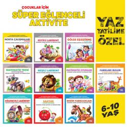 Yaz'a Özel Süper Aktivite Seti - 10 Kitap